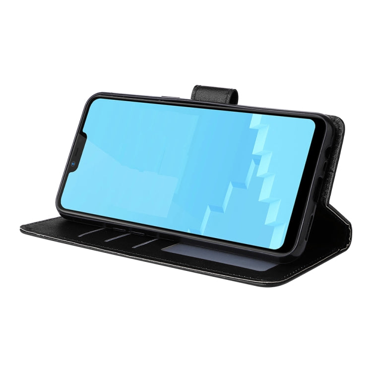 For OPPO A5 / A3s / A12e / C1 Multifunctional Horizontal Flip Leather Case with Three Card Slot