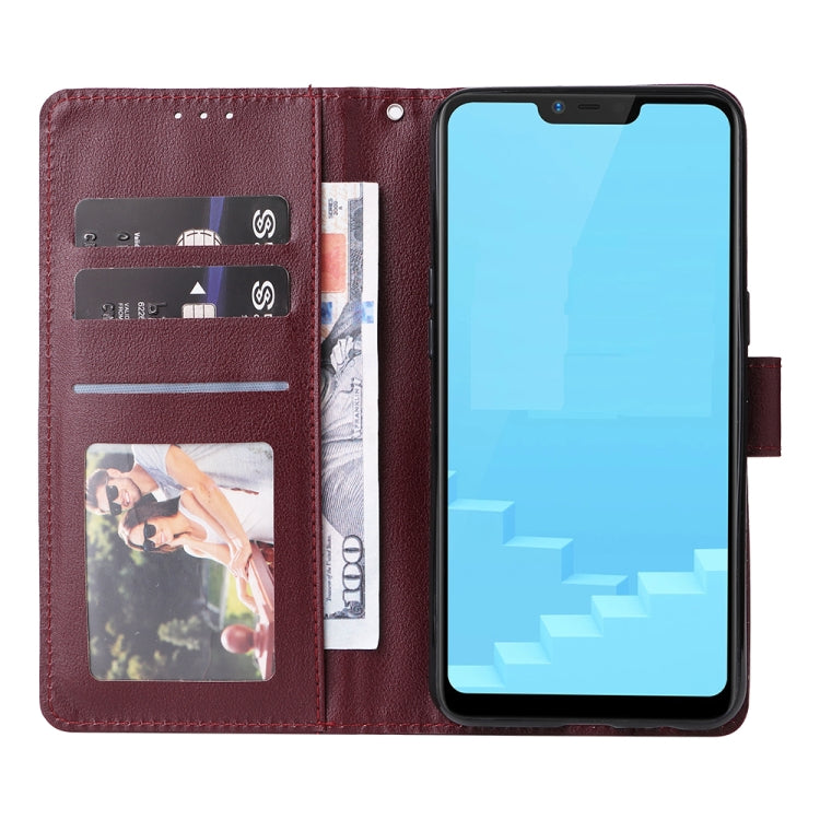 For OPPO A5 / A3s / A12e / C1 Multifunctional Horizontal Flip Leather Case with Three Card Slot