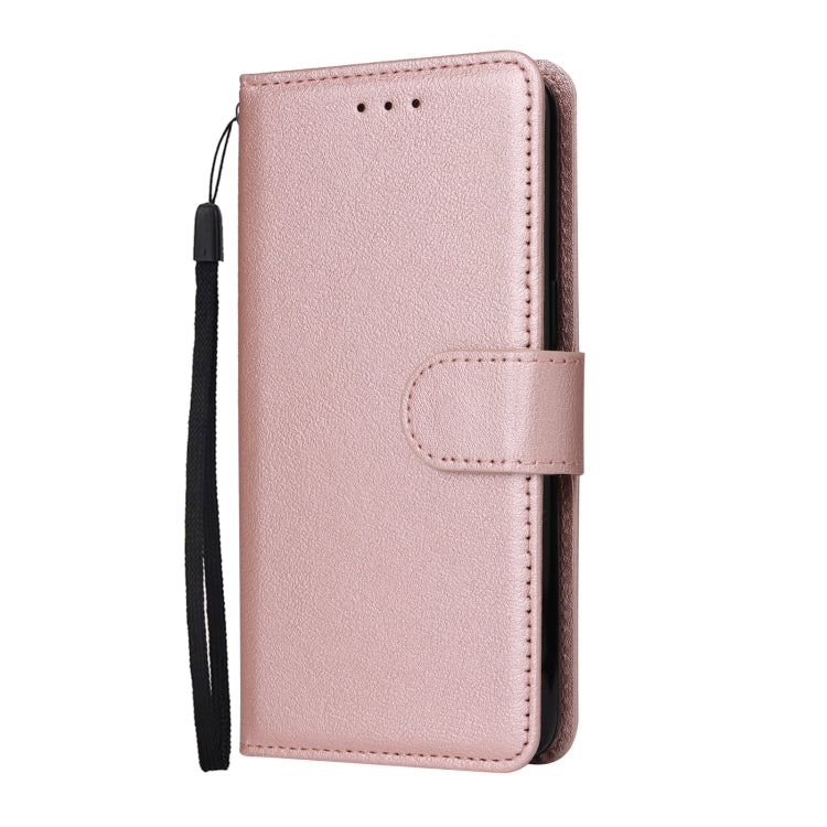 For OPPO A37 Multifunctional Horizontal Flip Leather Case with Three Card Slot