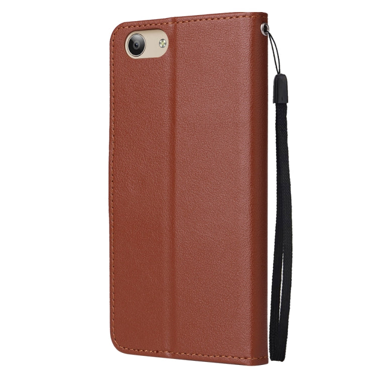 For vivo Y53 Multifunctional Horizontal Flip Leather Case with Three Card Slot