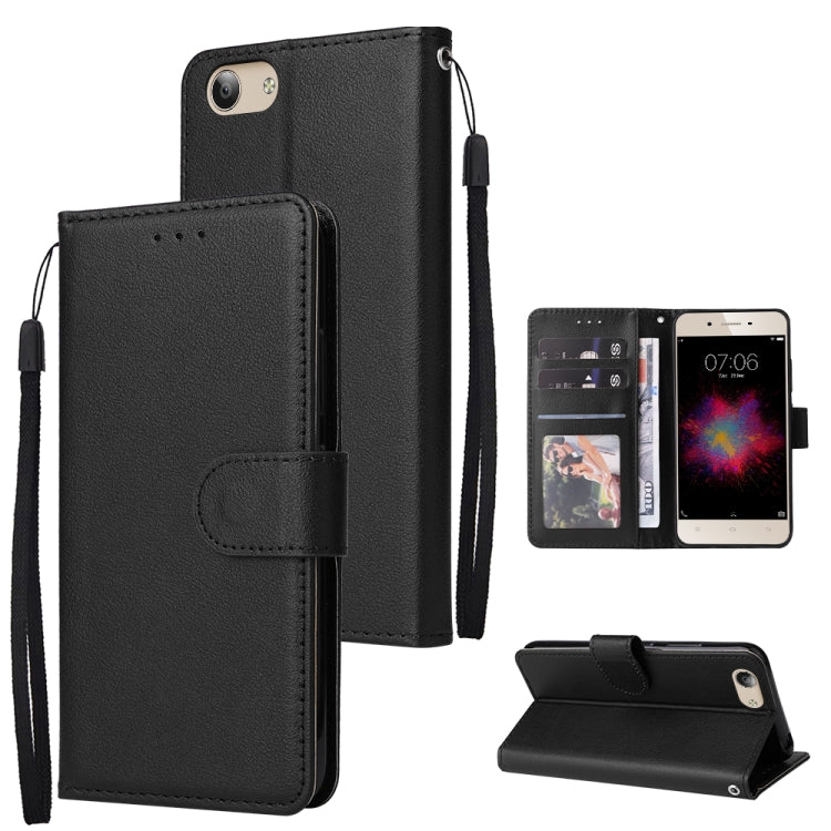 For vivo Y53 Multifunctional Horizontal Flip Leather Case with Three Card Slot