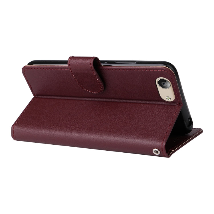 For vivo Y53 Multifunctional Horizontal Flip Leather Case with Three Card Slot