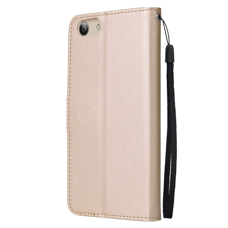 For vivo Y53 Multifunctional Horizontal Flip Leather Case with Three Card Slot