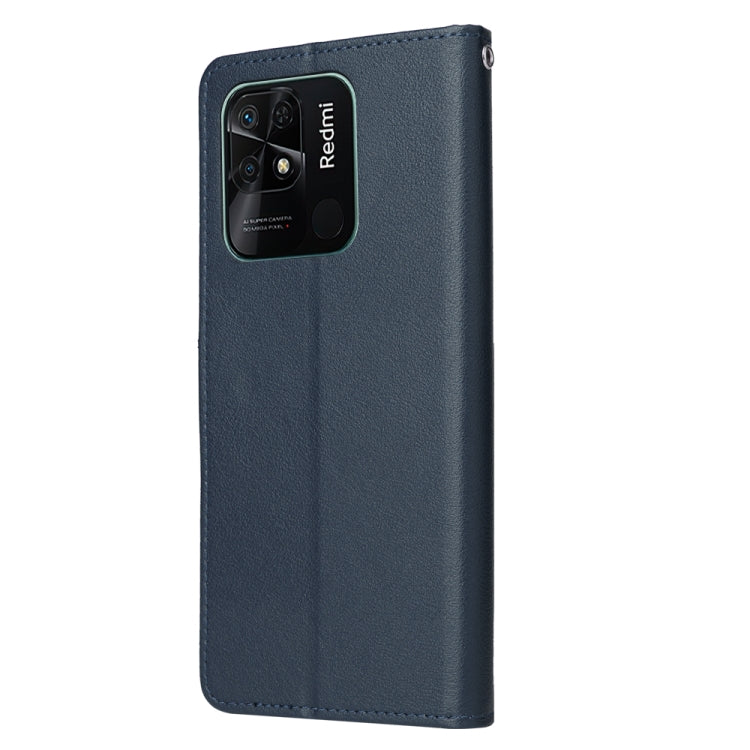 For Xiaomi Redmi 10C Multifunctional Horizontal Flip Leather Case with Three Card Slot