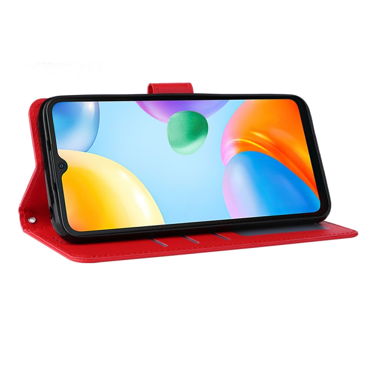 For Xiaomi Redmi 10C Multifunctional Horizontal Flip Leather Case with Three Card Slot