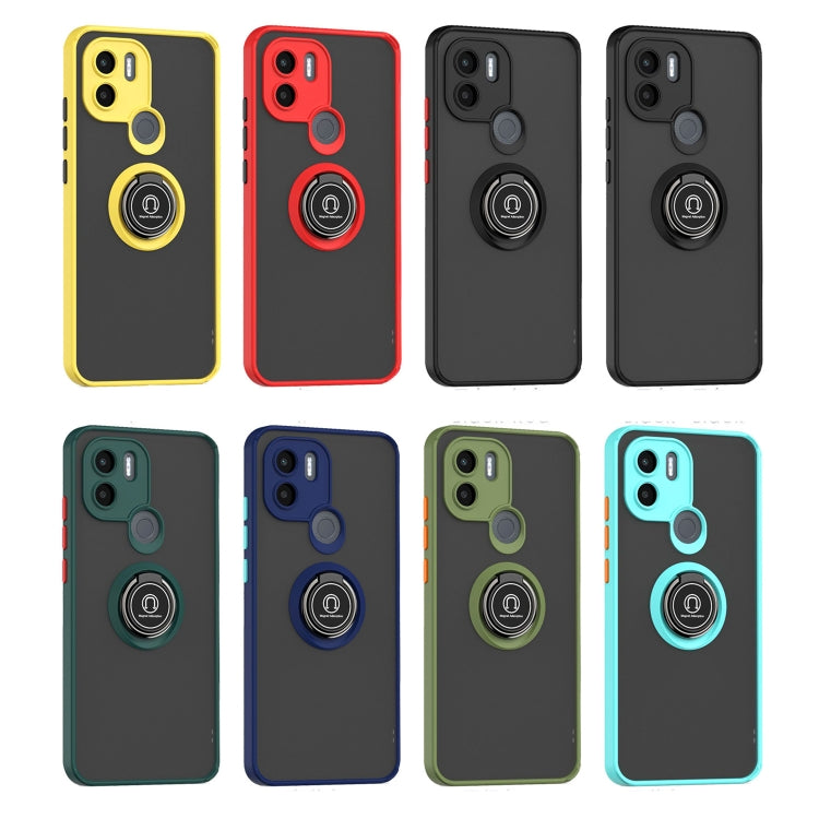 For Xiaomi Redmi A1+ Q Shadow 1 Series TPU + PC Phone Case with Ring