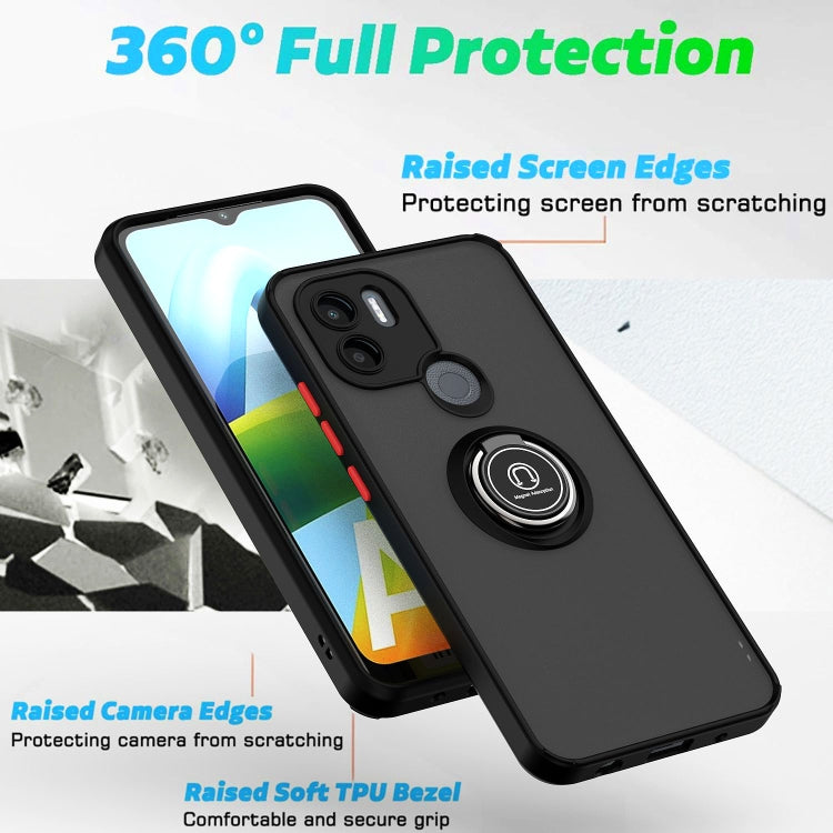 For Xiaomi Redmi A1+ Q Shadow 1 Series TPU + PC Phone Case with Ring