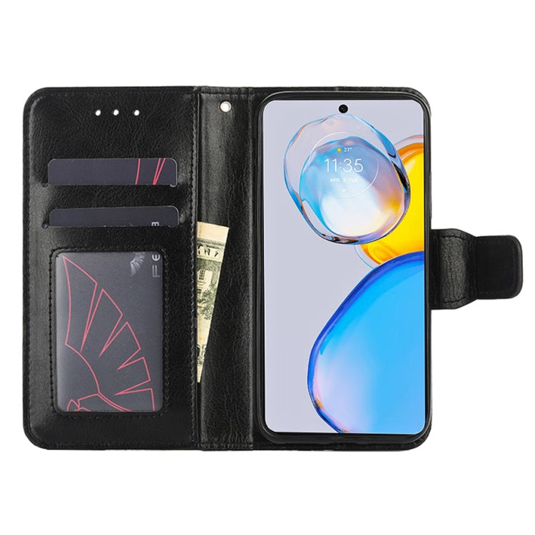 For OPPO A17 Crystal Texture Leather Phone Case