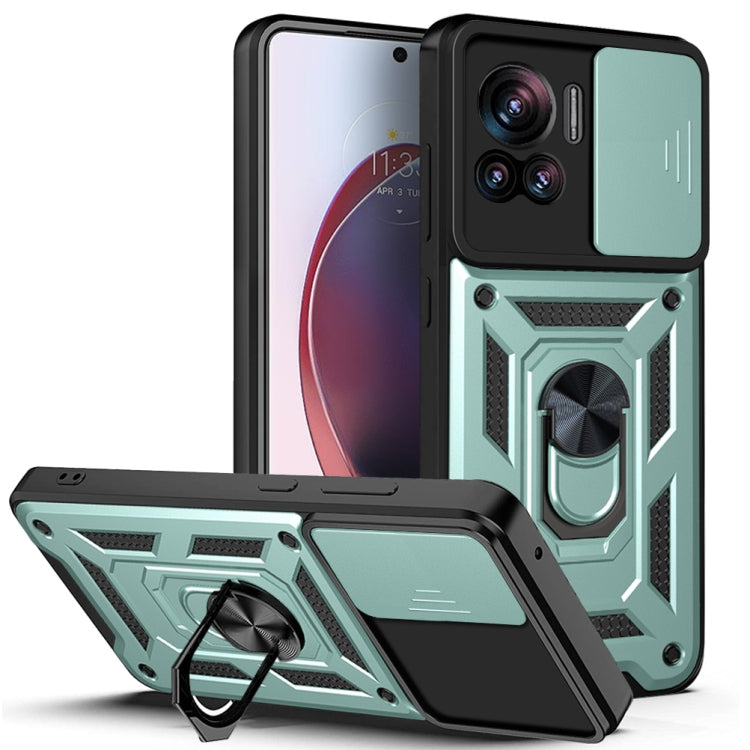 For Motorola Edge 30 Ultra Sliding Camera Cover Design TPU+PC Phone Case