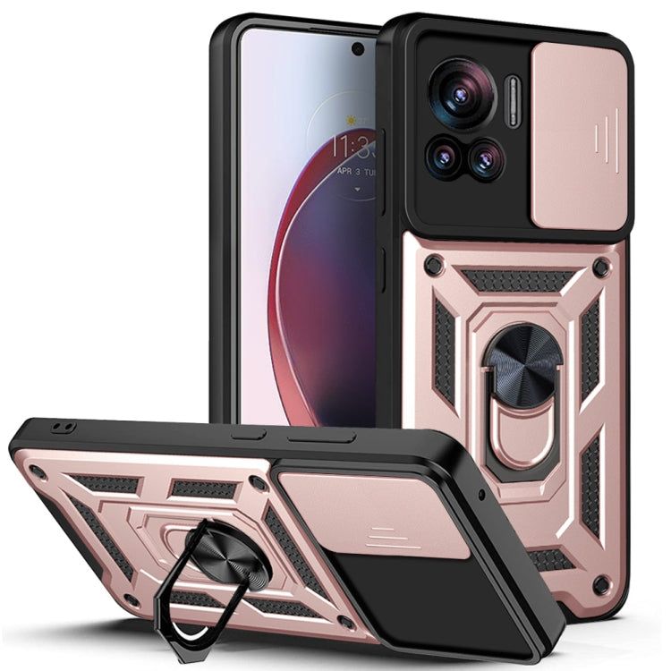 For Motorola Edge 30 Ultra Sliding Camera Cover Design TPU+PC Phone Case