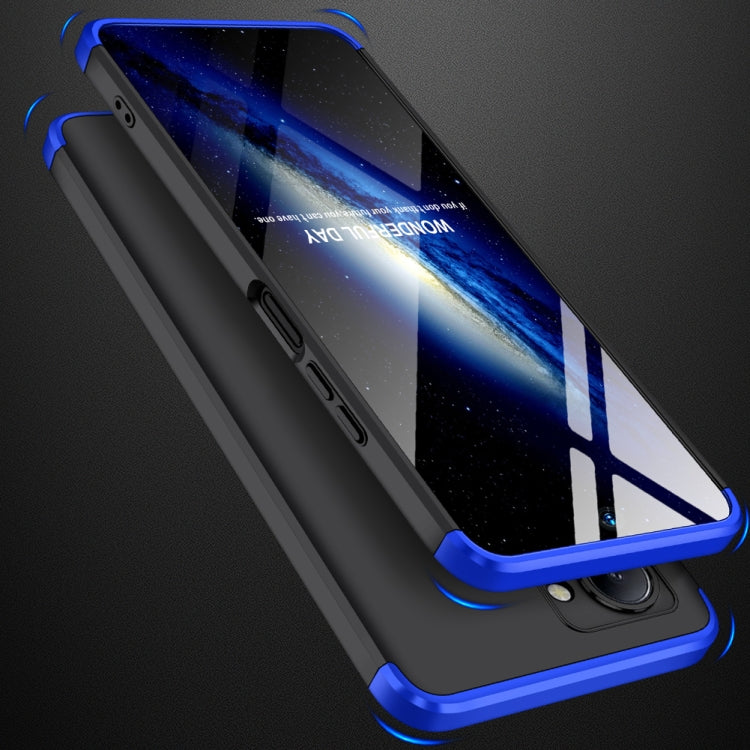 For Realme C33 GKK Three Stage Splicing Full Coverage PC Phone Case