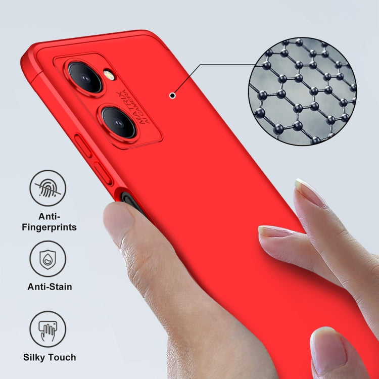 For Realme C33 GKK Three Stage Splicing Full Coverage PC Phone Case