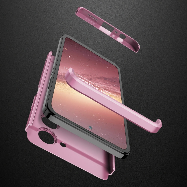 For Realme C33 GKK Three Stage Splicing Full Coverage PC Phone Case