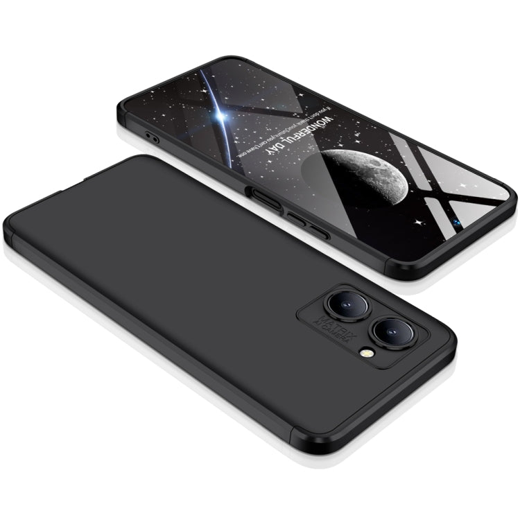 For Realme C33 GKK Three Stage Splicing Full Coverage PC Phone Case