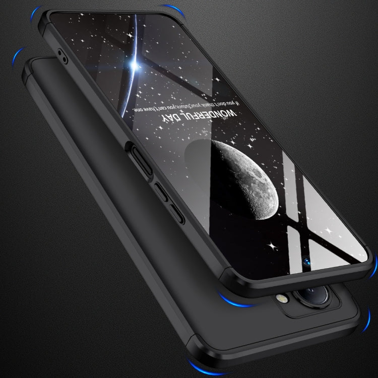 For Realme C33 GKK Three Stage Splicing Full Coverage PC Phone Case