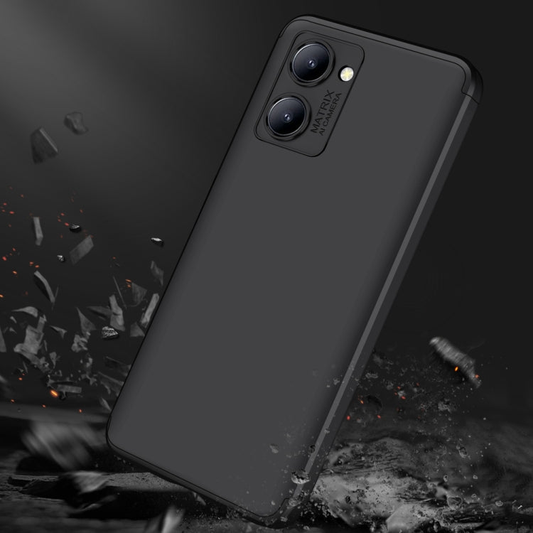 For Realme C33 GKK Three Stage Splicing Full Coverage PC Phone Case