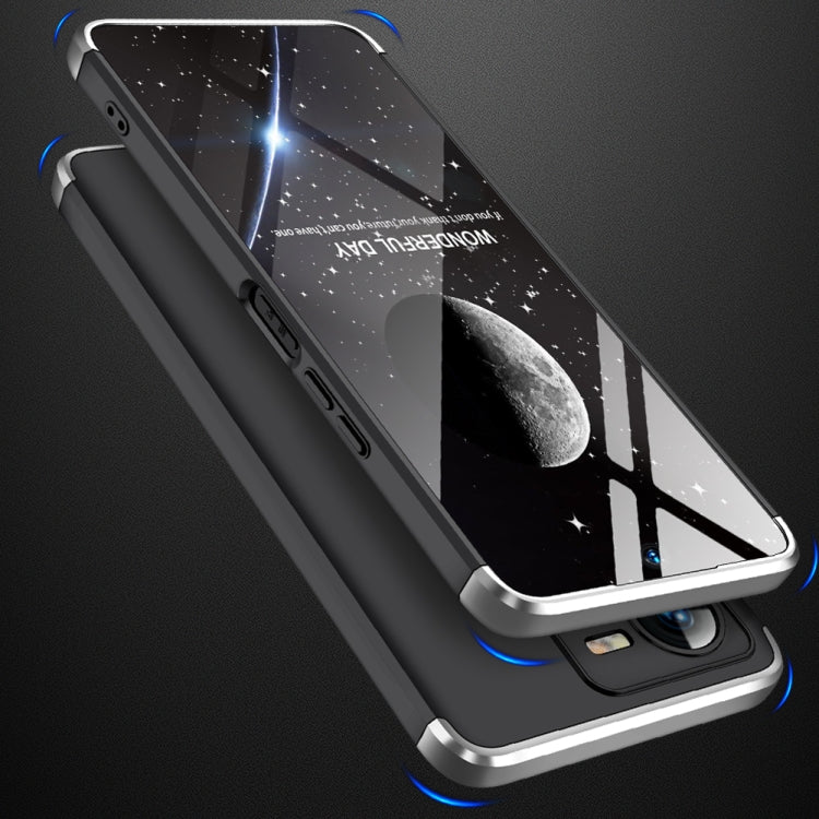 For vivo Y35 2022 GKK Three Stage Splicing Full Coverage PC Phone Case