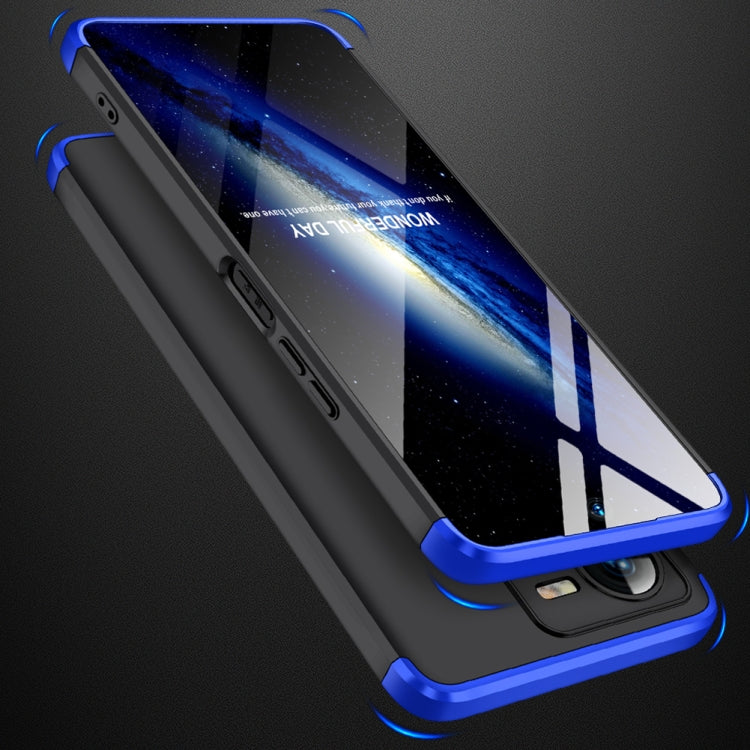 For vivo Y35 2022 GKK Three Stage Splicing Full Coverage PC Phone Case