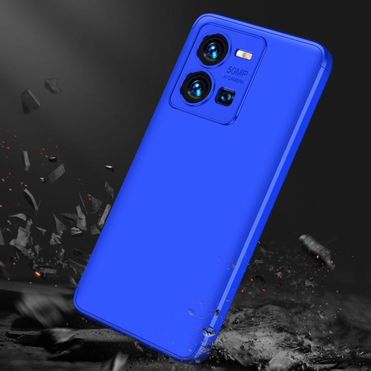 For vivo Y35 2022 GKK Three Stage Splicing Full Coverage PC Phone Case