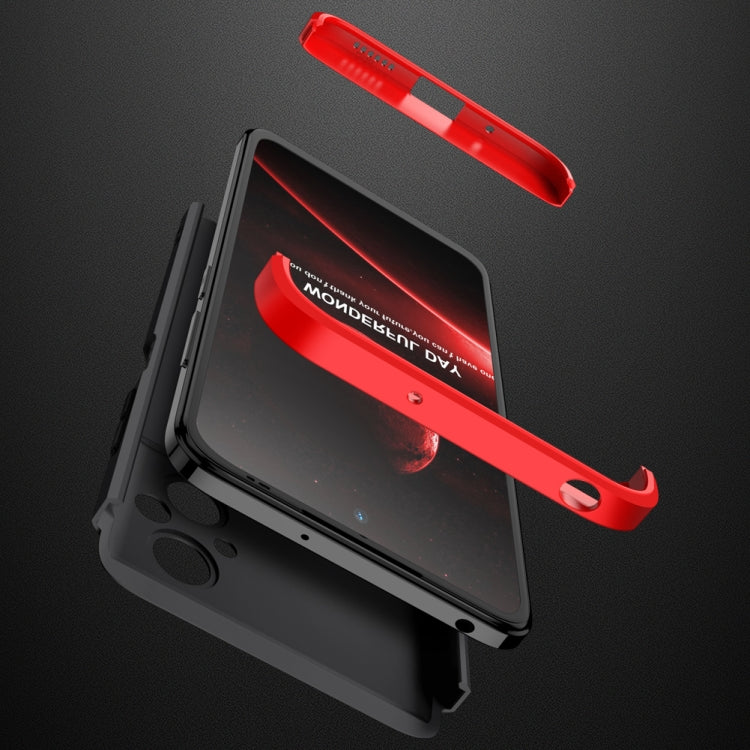 For Xiaomi Poco M5 GKK Three Stage Splicing Full Coverage PC Phone Case