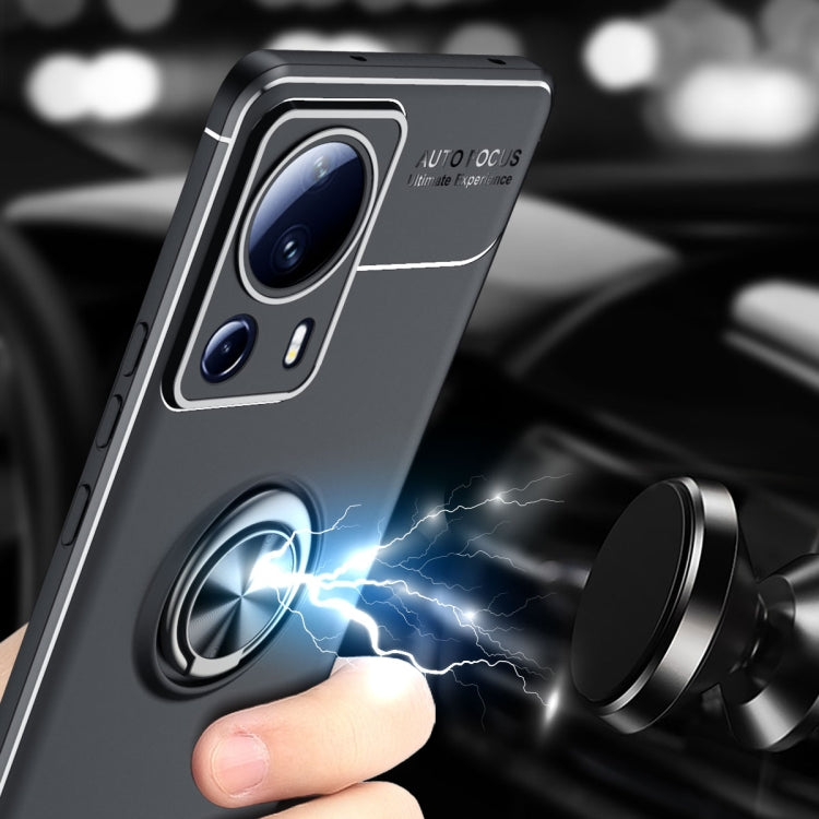 For Xiaomi Civi 2 Metal Ring Holder TPU Phone Case