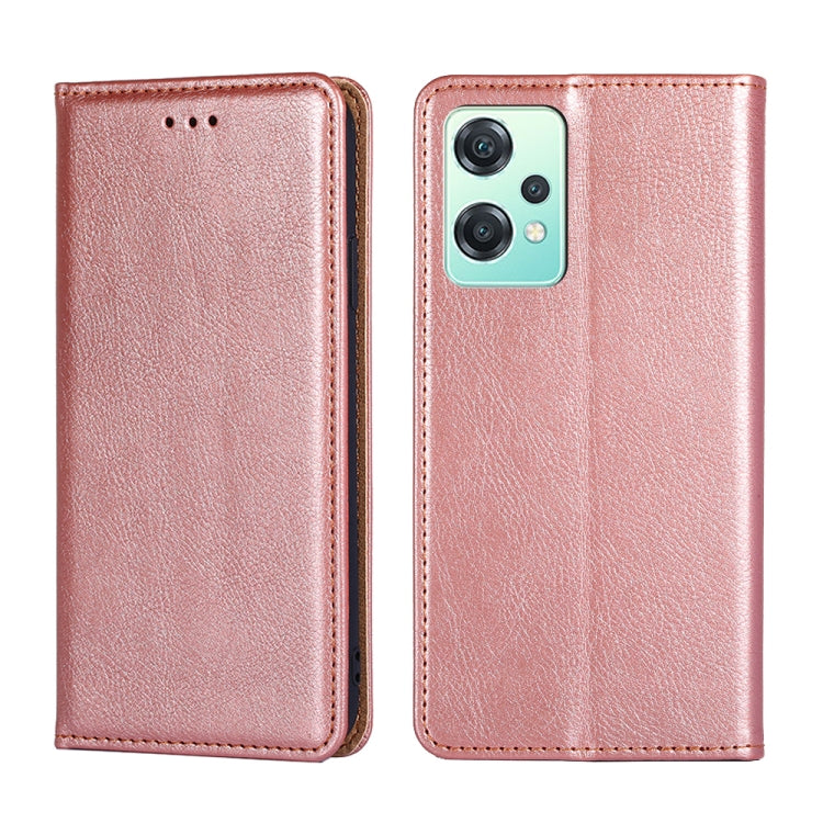 For OPPO K10x 5G Gloss Oil Solid Color Magnetic Leather Phone Case