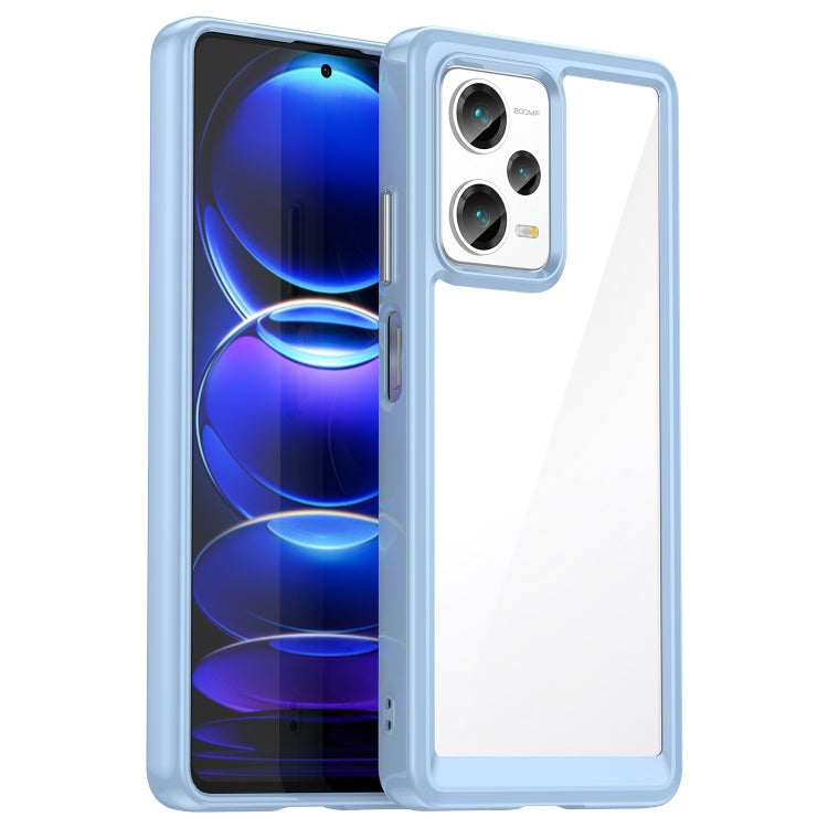 For Xiaomi Redmi Note 12 Explorer Colorful Series Acrylic + TPU Phone Case
