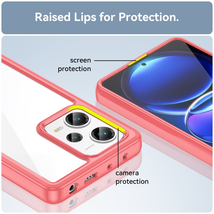 For Xiaomi Redmi Note 12 Explorer Colorful Series Acrylic + TPU Phone Case