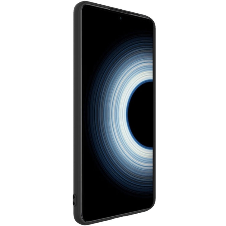 For Xiaomi 12T Pro 5G imak UC-3 Series Shockproof Frosted TPU Phone Case(Black)