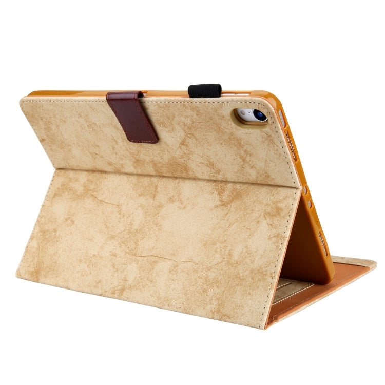 For iPad 10th Gen 10.9 2022 Cloth Texture Leather Smart Tablet Case