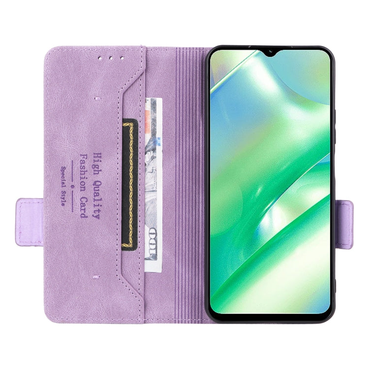 For Realme C33 Magnetic Clasp Leather Phone Case