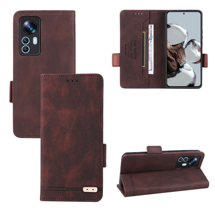 For Xiaomi 12T / 12T Pro / Redmi K50 Ultra Magnetic Clasp Leather Phone Case
