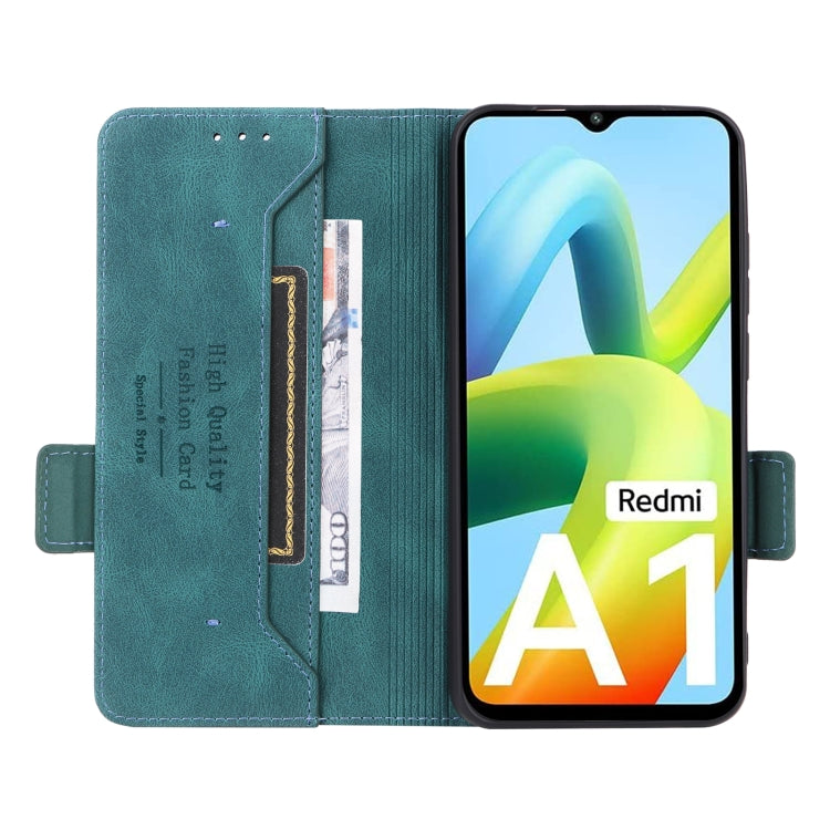 For Xiaomi Redmi A1 Magnetic Clasp Leather Phone Case