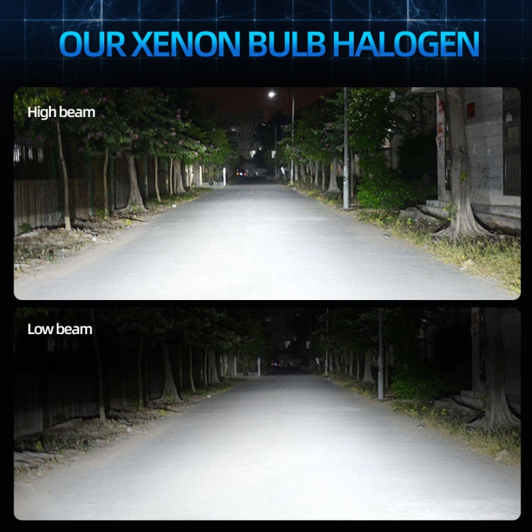 Q2 1 Pair H1 25W / 3000LM / DC9-36V / 6000K IP68 Waterproof Car LED Headlight