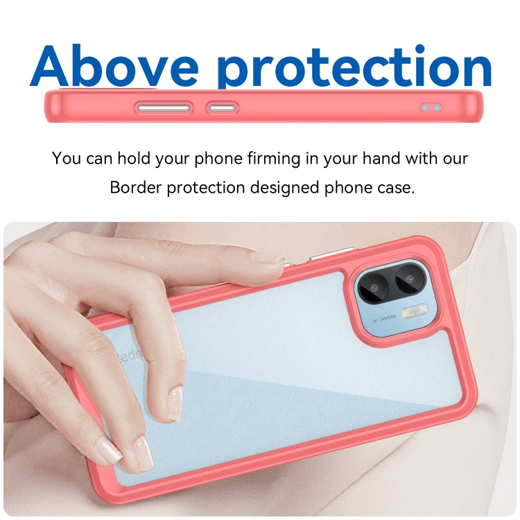 For Xiaomi Redmi A1 Colorful Series Acrylic + TPU Phone Case
