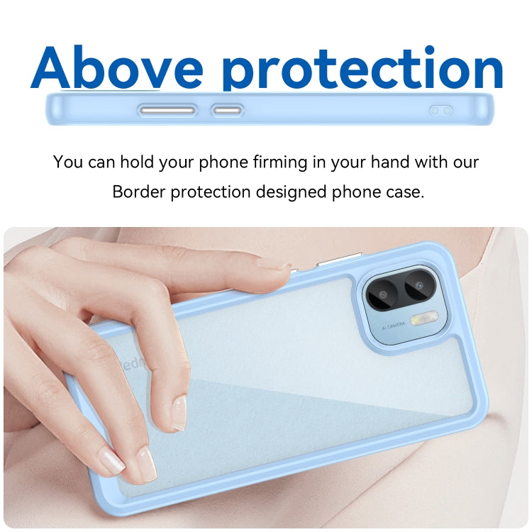 For Xiaomi Redmi A1 Colorful Series Acrylic + TPU Phone Case