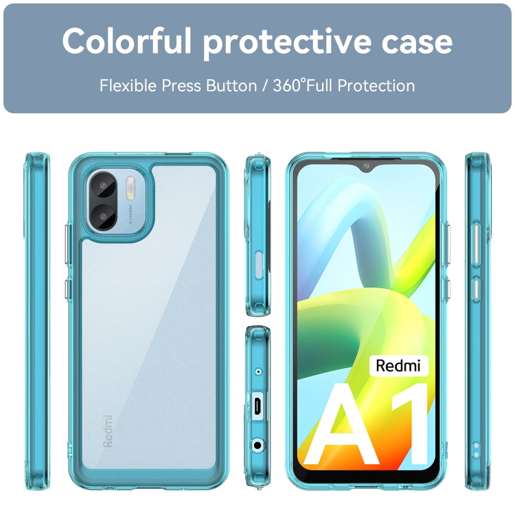 For Xiaomi Redmi A1 Colorful Series Acrylic + TPU Phone Case