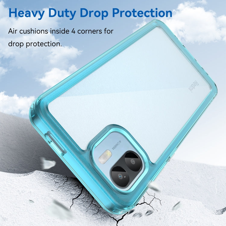 For Xiaomi Redmi A1 Colorful Series Acrylic + TPU Phone Case