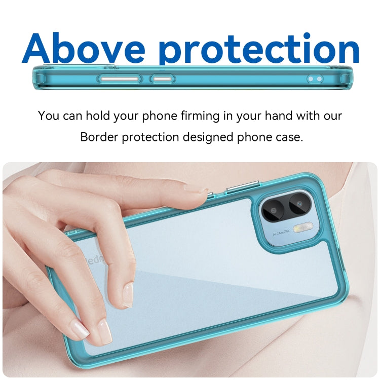 For Xiaomi Redmi A1 Colorful Series Acrylic + TPU Phone Case