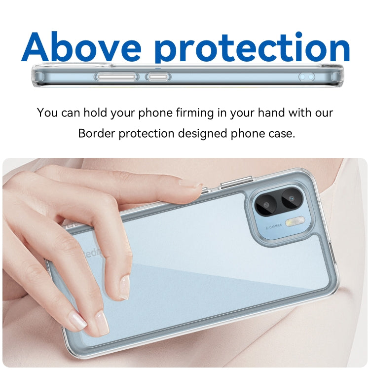 For Xiaomi Redmi A1 Colorful Series Acrylic + TPU Phone Case