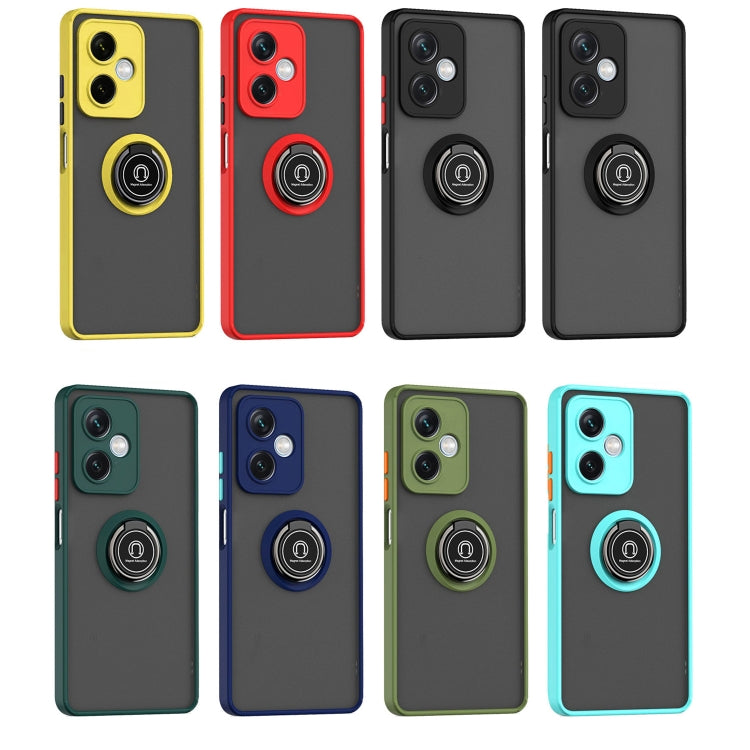For Xiaomi Redmi Note 12 China Q Shadow 1 Series TPU + PC Ring Holder Phone Case