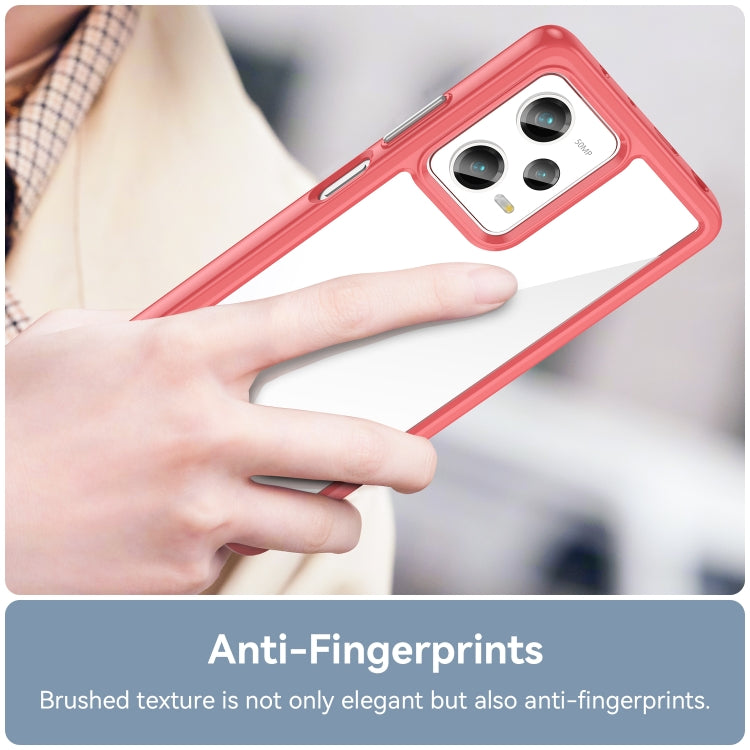 For Xiaomi Redmi Note 12 Pro 5G China Colorful Series Acrylic + TPU Phone Case