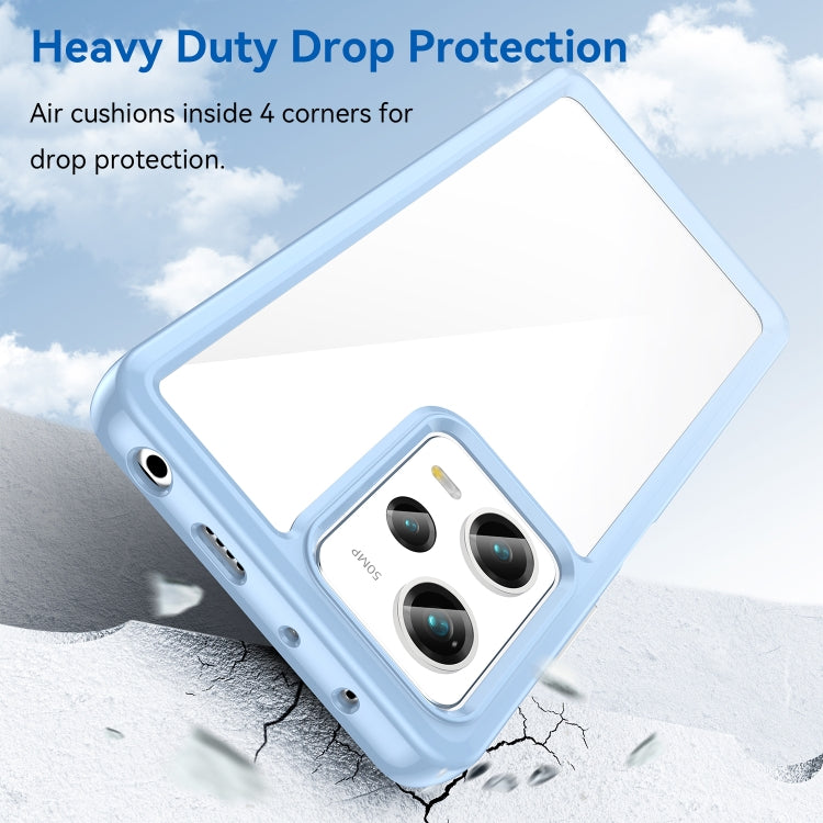 For Xiaomi Redmi Note 12 Pro 5G China Colorful Series Acrylic + TPU Phone Case