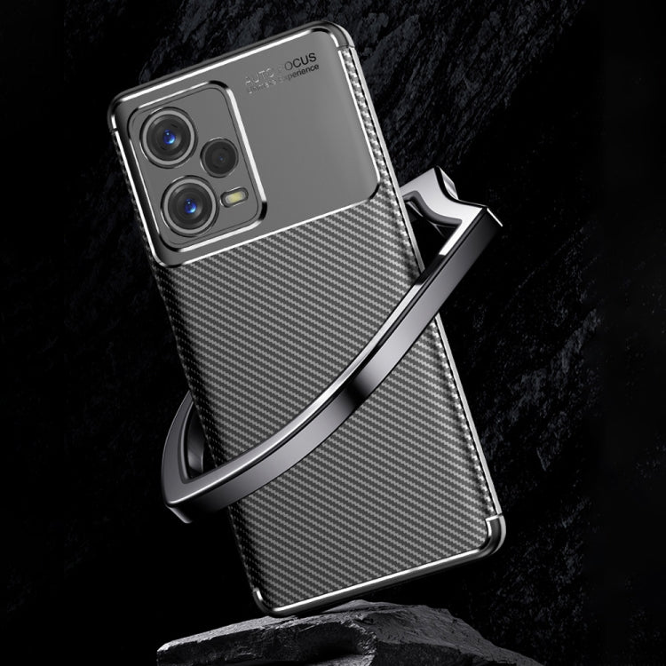 For Xiaomi Redmi Note 12 Pro 5G China / Global / Poco X5 Pro Carbon Fiber Texture Shockproof TPU Phone Case