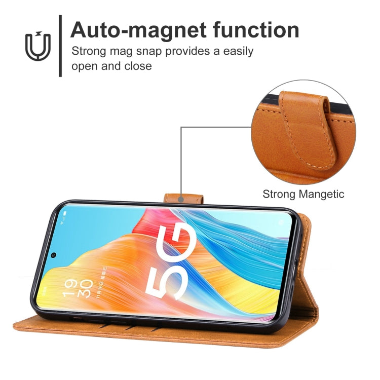 For OPPO A1 Pro Leather Phone Case