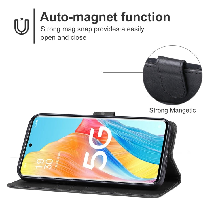 For OPPO A1 Pro Leather Phone Case