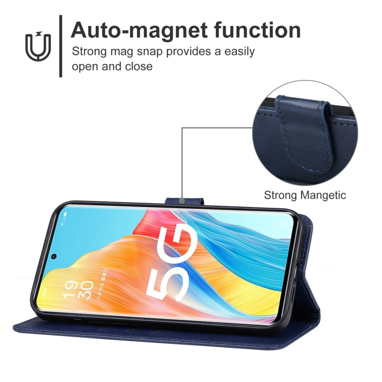 For OPPO A1 Pro Leather Phone Case