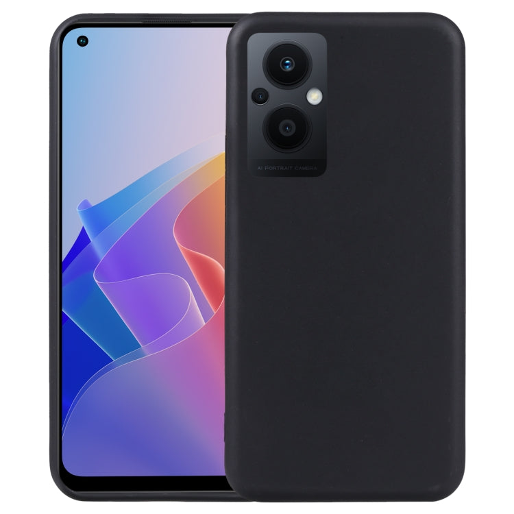 For OPPO F21s Pro 5G TPU Phone Case(Black)