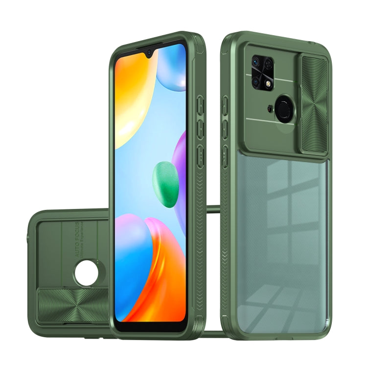 For Xiaomi Redmi 10C Full Body Sliding Camshield Phone Case