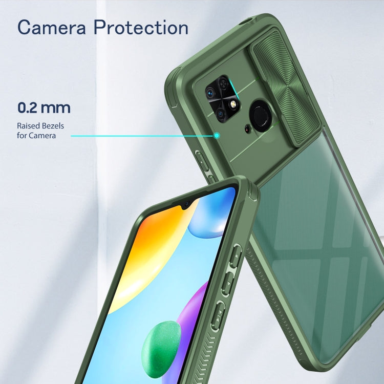 For Xiaomi Redmi 10C Full Body Sliding Camshield Phone Case